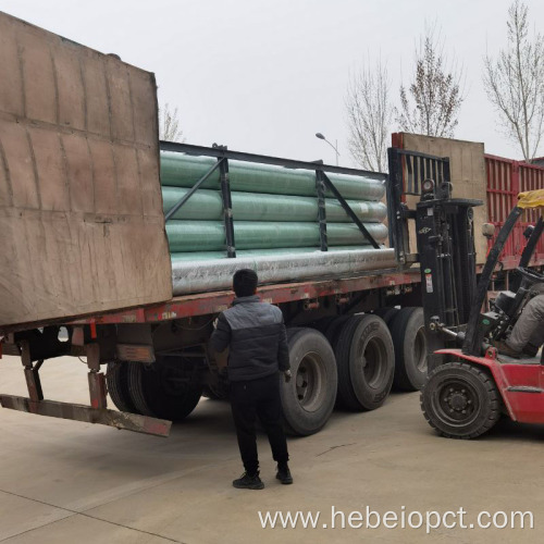 Special application FRP GRP pipe with different diameter